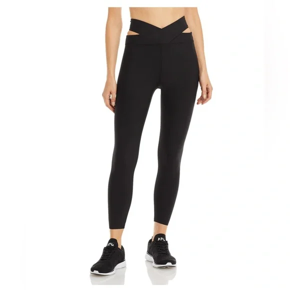 AQUA Criss Cross Waist Leggings $$68 - NWT - Picture 5 of 6